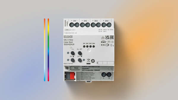 JUNG KNX DALI-2 Gateway und DALI-2 Aktor JUNG KNX DALI-2 Gateway und DALI-2 Aktor